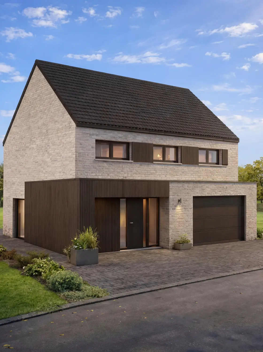 Projet de construction d'une maison contemporaine unifamilliale par VDArchitecture.
